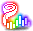 彩虹音阶围巾