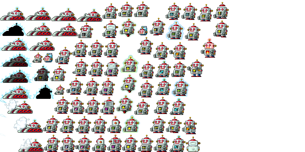 機器人動作圖集
