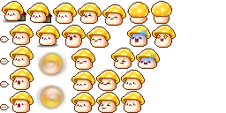 黃金菇菇動作圖集