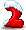 紅色數字 2