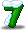 綠色數字 7