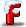 紅色英文字母 F