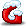 紅色英文字母 G