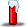 紅色英文字母 I