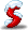 紅色英文字母 S