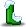 綠色英文字母 L