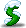 綠色英文字母 S