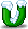 綠色英文字母 U