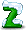 綠色英文字母 Z