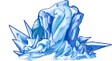 雪精靈雕像