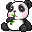 貪吃熊貓椅